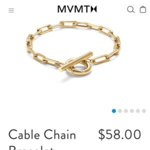 MVMT  Bracelet in Gold